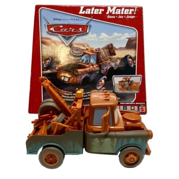 Disney Pixar Cars Later Mater Board Game Complete Without Instruction Manual EUC - Picture 1 of 11